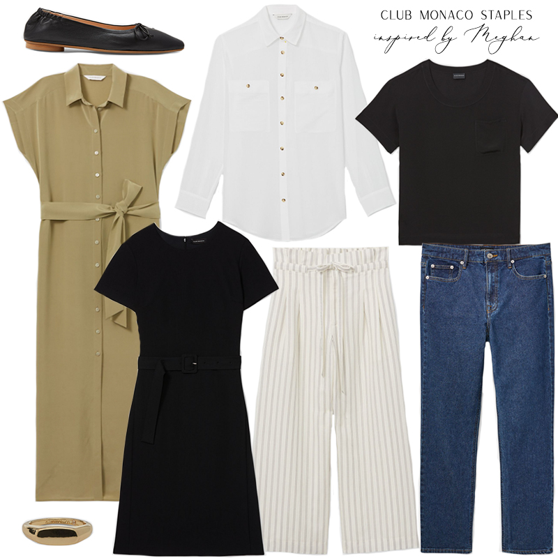 CLUB MONACO STYLE STAPLES INSPIRED BY MEGHAN MARKLE