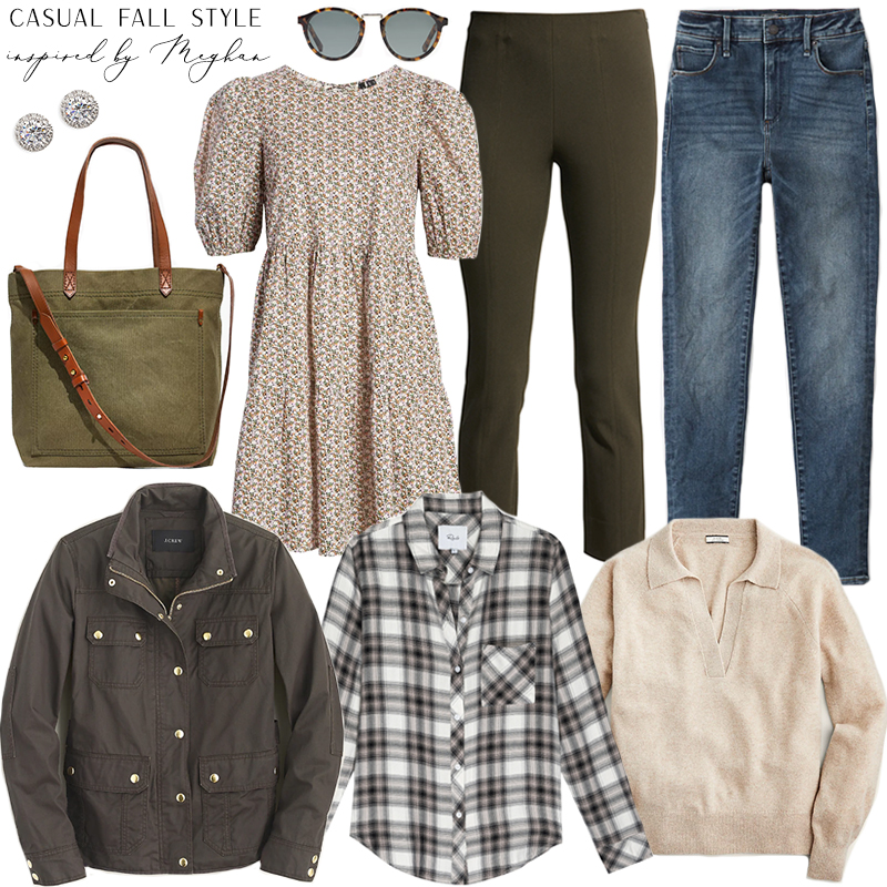CASUAL FALL STYLE INSPIRED BY MEGHAN MARKLE